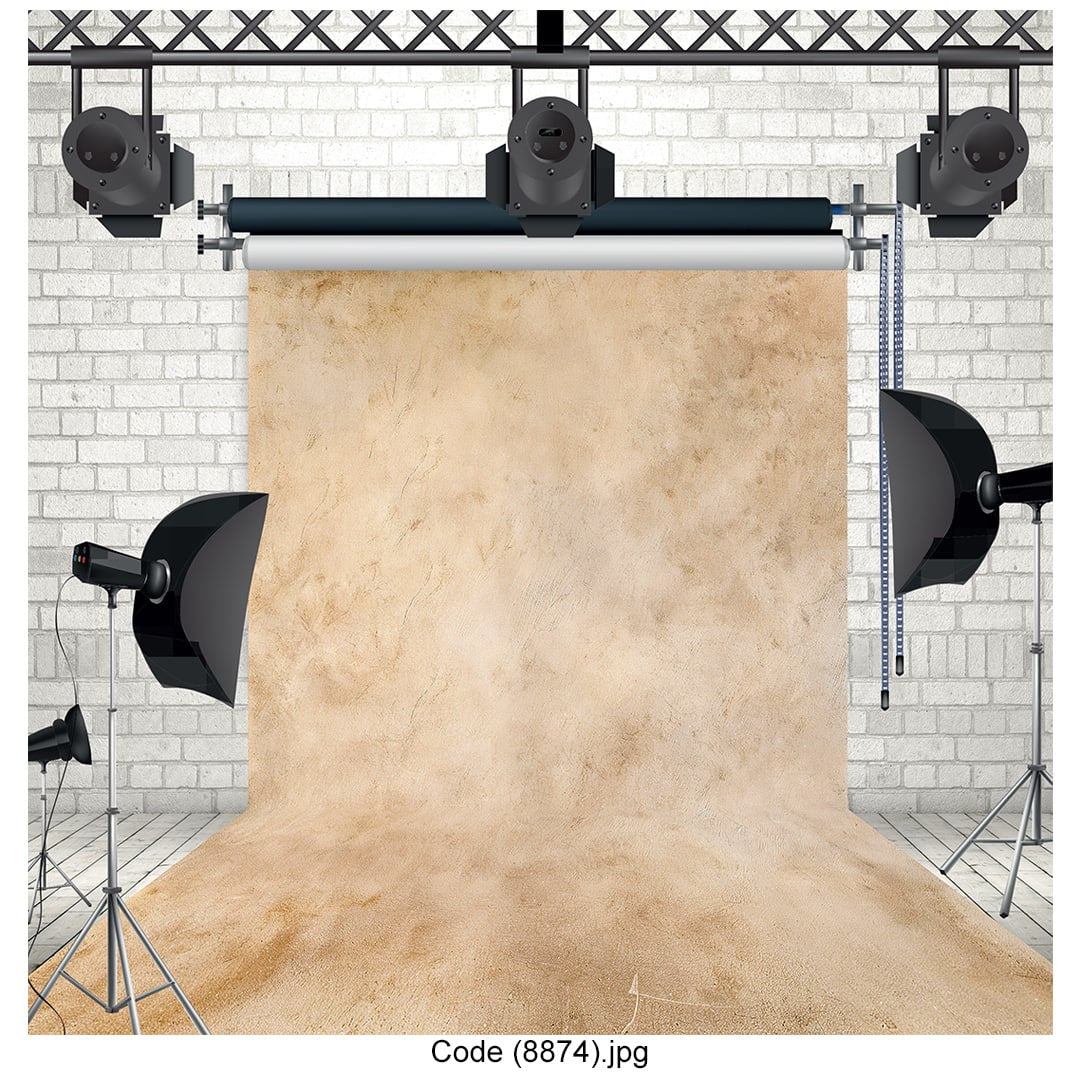 Classic Beige Textured Studio Photography Backdrop 8874