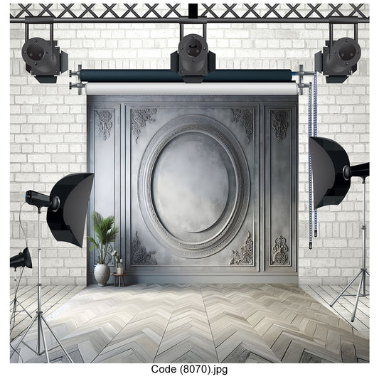 Elegant Vintage Wall Backdrop 8070