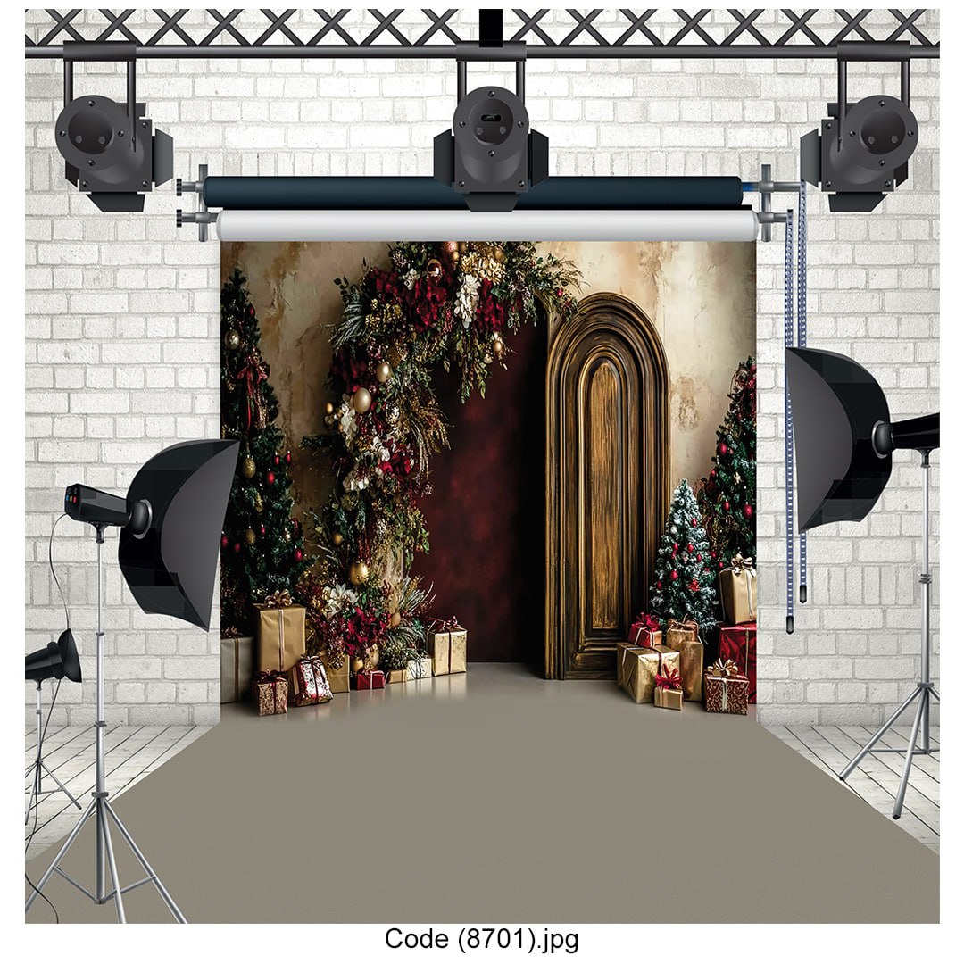 Festive Holiday Studio Setup 8701