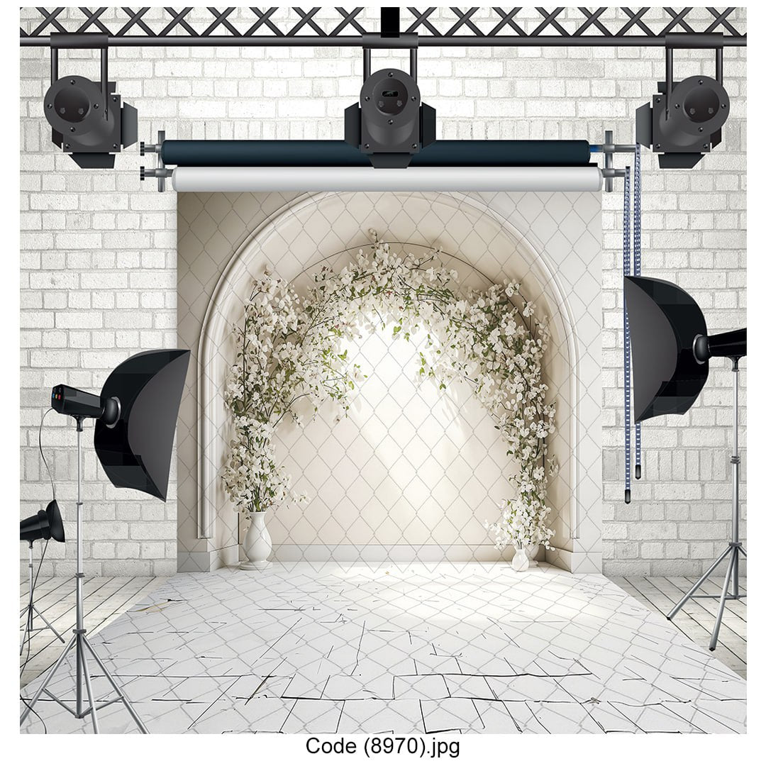 Floral Archway Photography Backdrop 8970