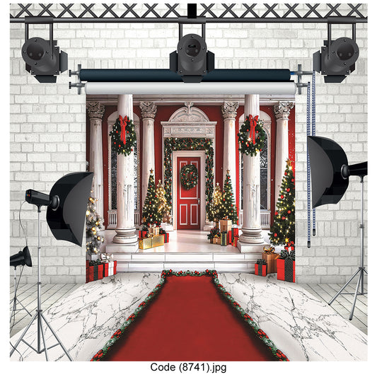 Grand Christmas Mansion 8741