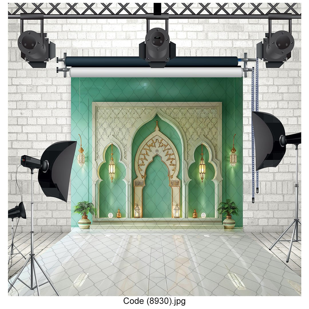 Green Moroccan 3D Photography 8930