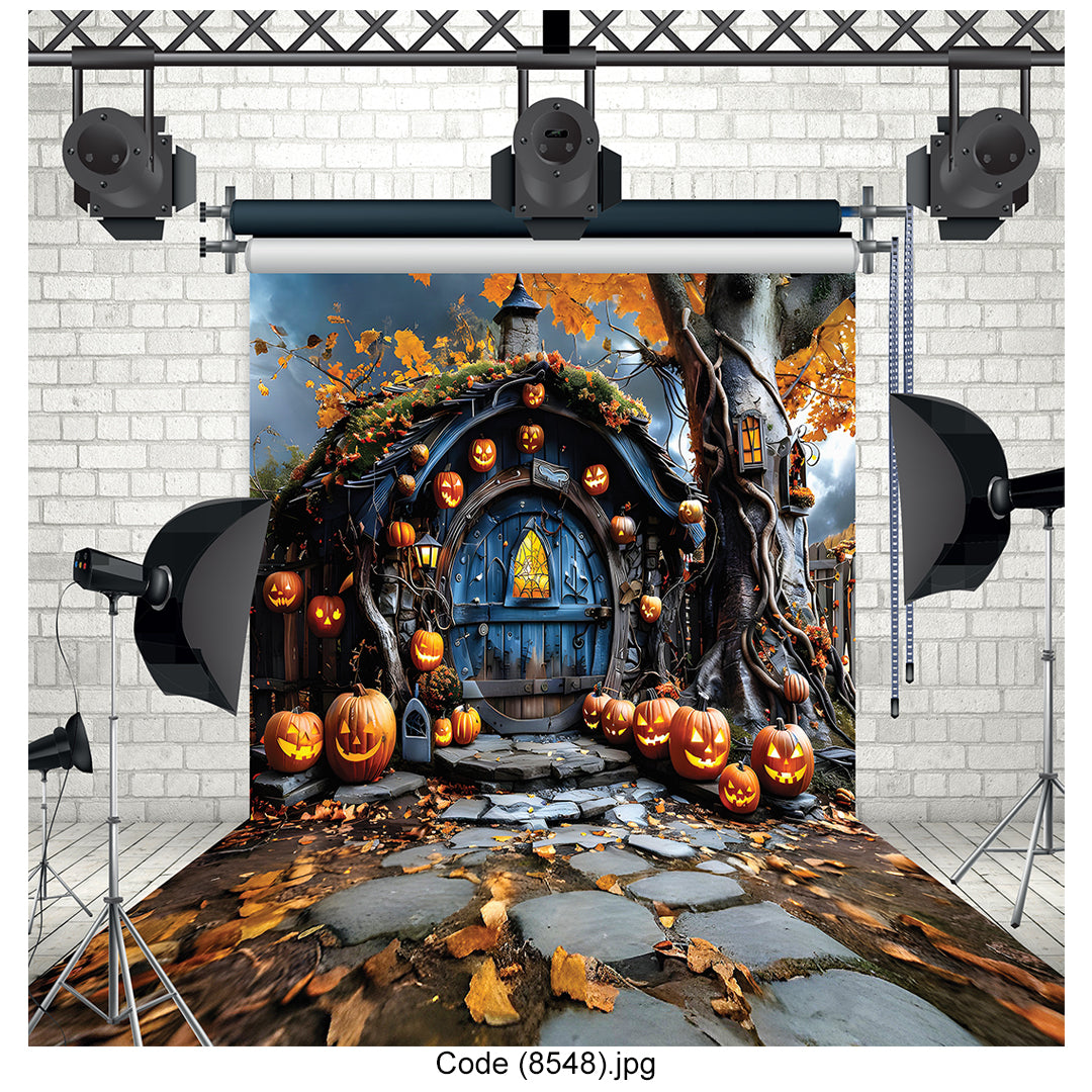 Halloween Hobbit House 8548