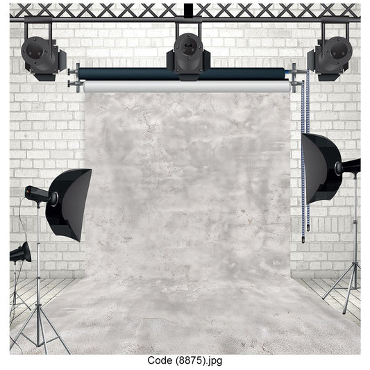 Industrial Concrete Textured Studio Photography Backdrop 8875