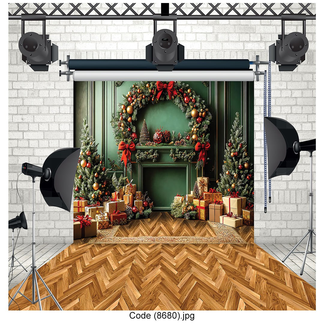 Luxury Christmas Fireplace 8680