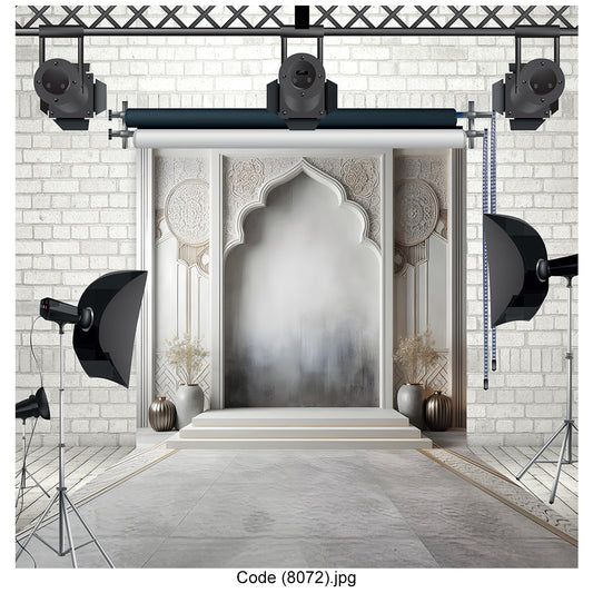 Luxury Moroccan Arch Backdrop 8072