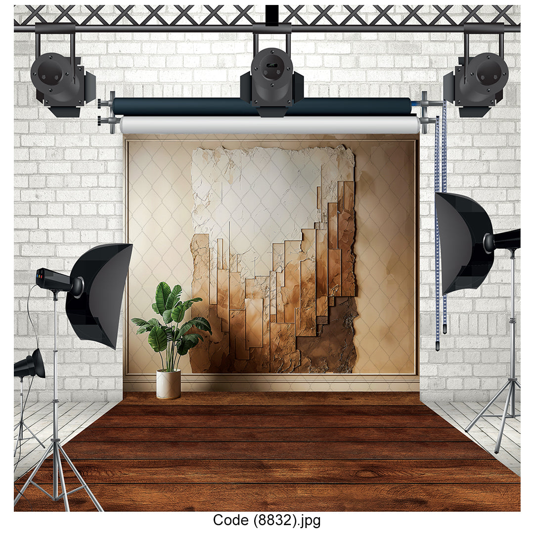 Modern Textured Abstract Photography Backdrop 8832