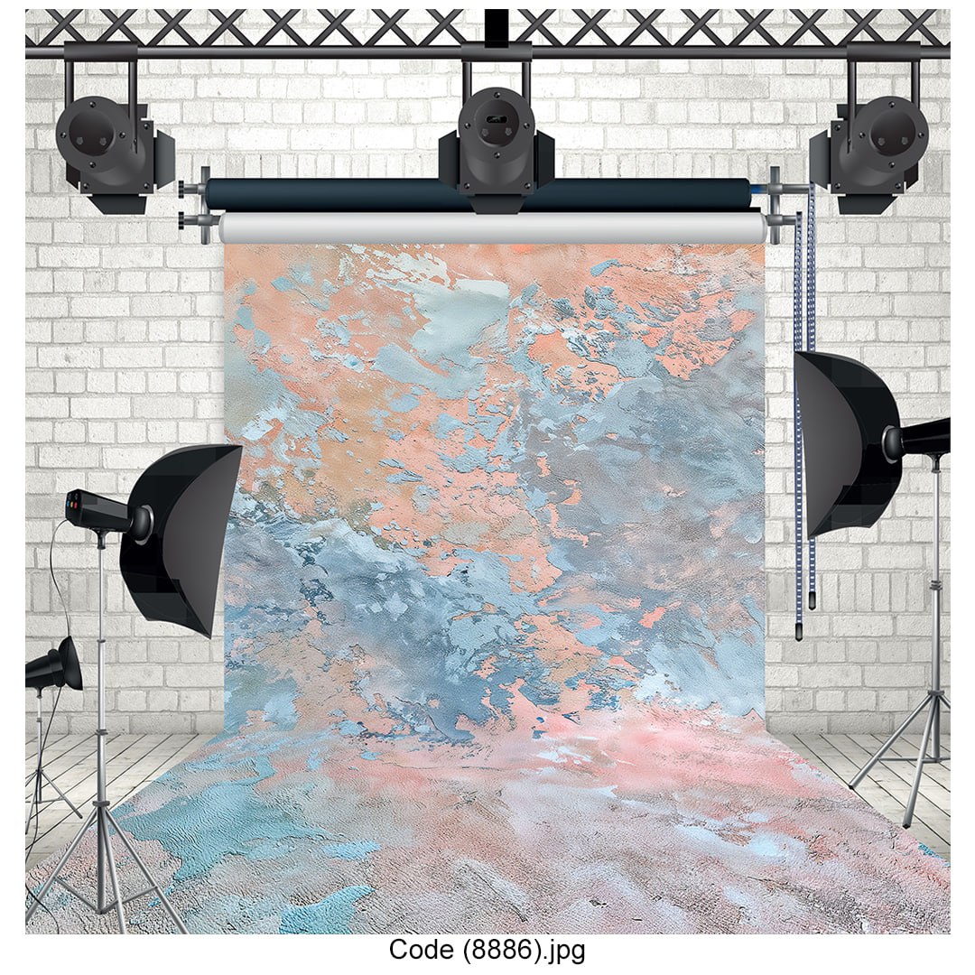 Pastel Marble Textured Studio Photography Backdrop 8886