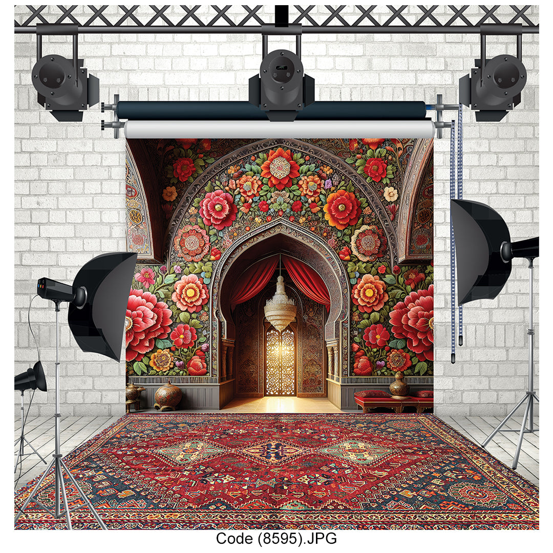 Persian Palace Floral Archway 8595