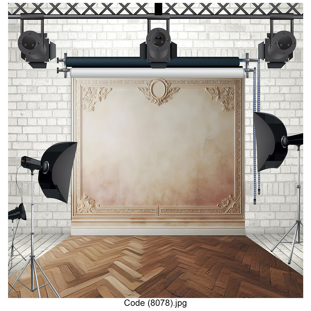 Photography Backdrop Antique Textured Wall 8078