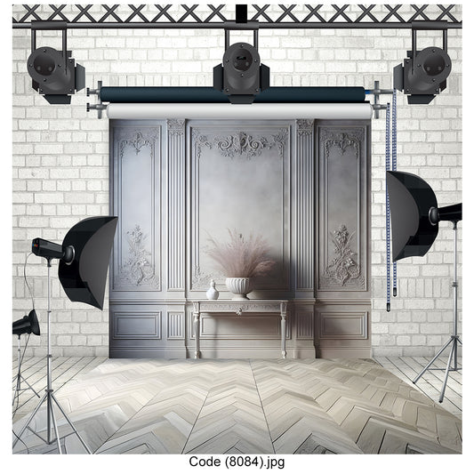 Photography Backdrop French Chateau Interior 8084