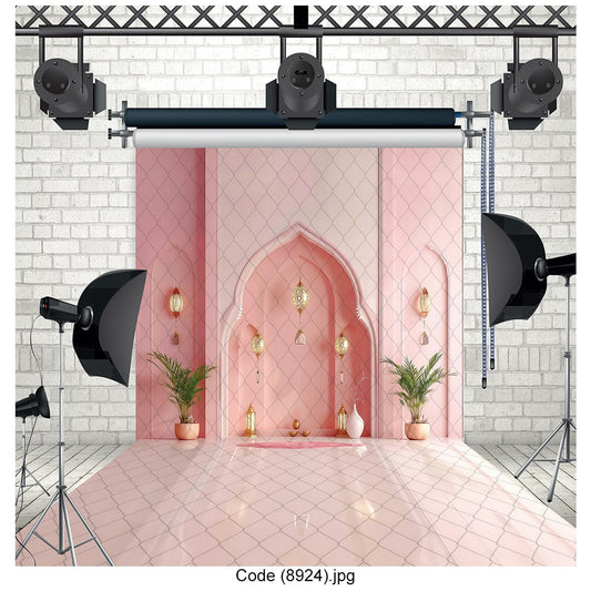 Pink Moroccan 3D Photography 8924