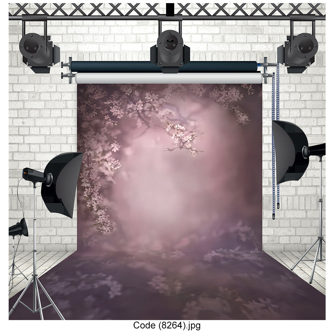 Romantic Cherry Blossom Dream Studio Photography Backdrop 8264