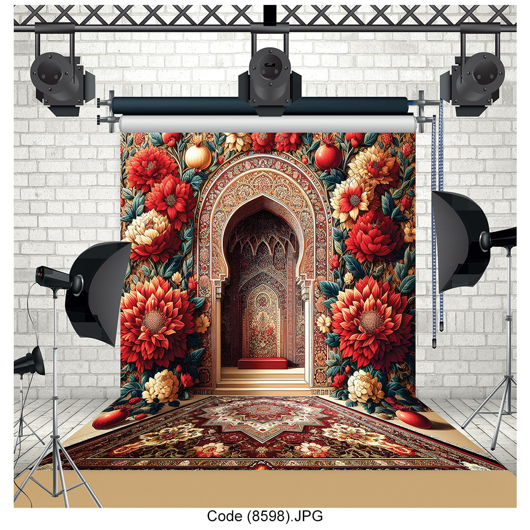 Royal Persian Floral Archway 8598