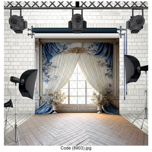 Royal Window Photography Backdrop 8903