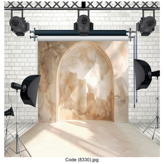 Rustic Marble Archway Photography Backdrop 8330