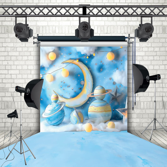 Space Adventure Backdrop 8006