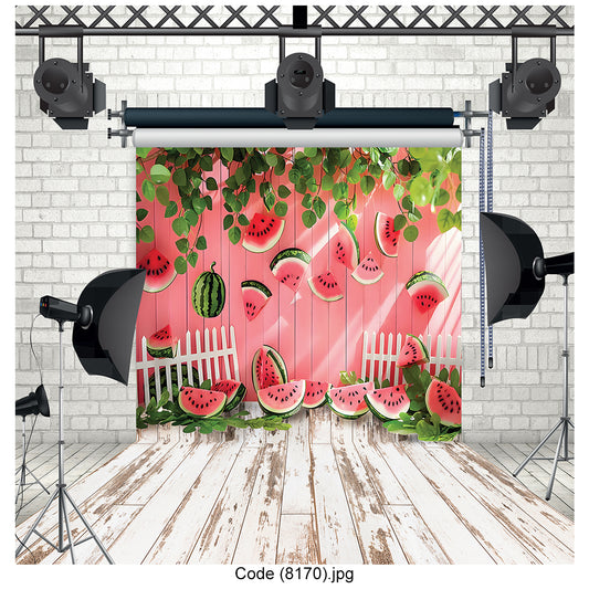 Summer Watermelon Photography Studio Backdrop 8170