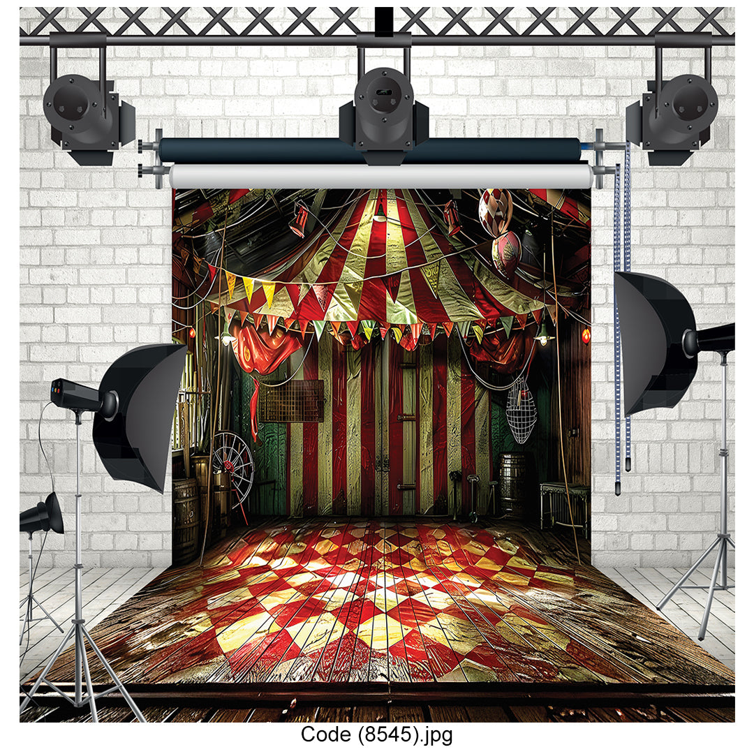 Vintage Circus Tent 8545